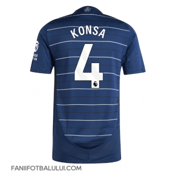Aston Villa Ezri Konsa #4 Tricou Fotbal Replică 2024-25 Barbati Treilea